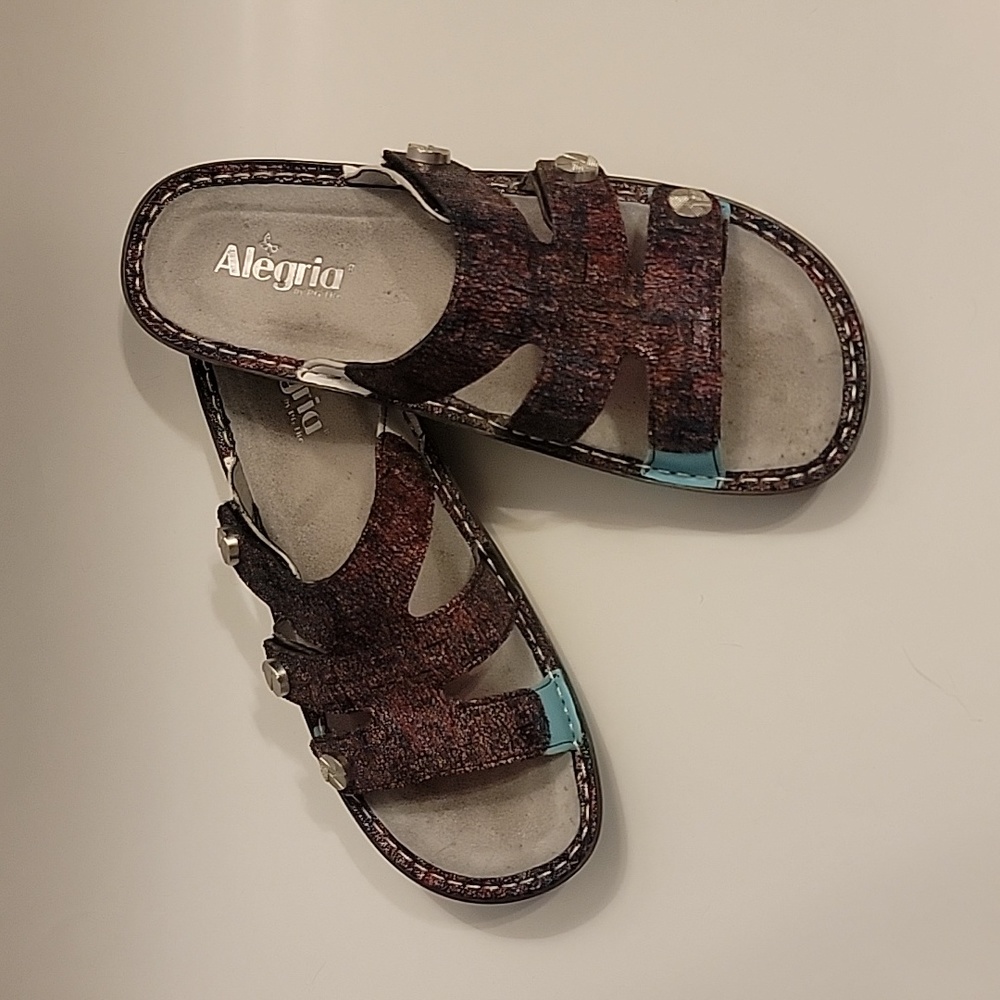 Alegria Venice Chirpy Multi Sandals